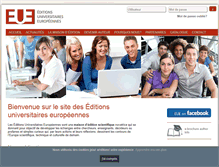 Tablet Screenshot of editions-ue.com